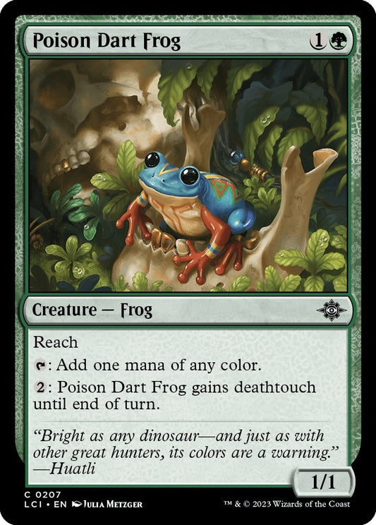 Poison Dart Frog (207) (The Lost Caverns of Ixalan)