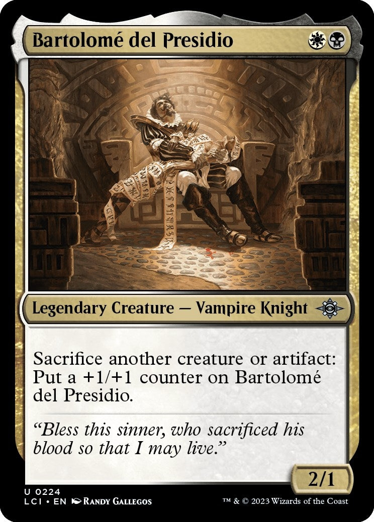 Bartolome del Presidio (224) (The Lost Caverns of Ixalan)