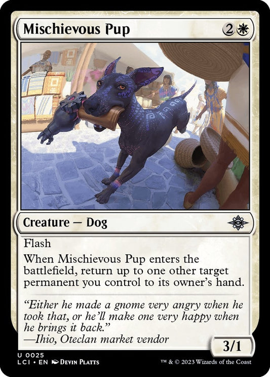 Mischievous Pup (25) (The Lost Caverns of Ixalan)