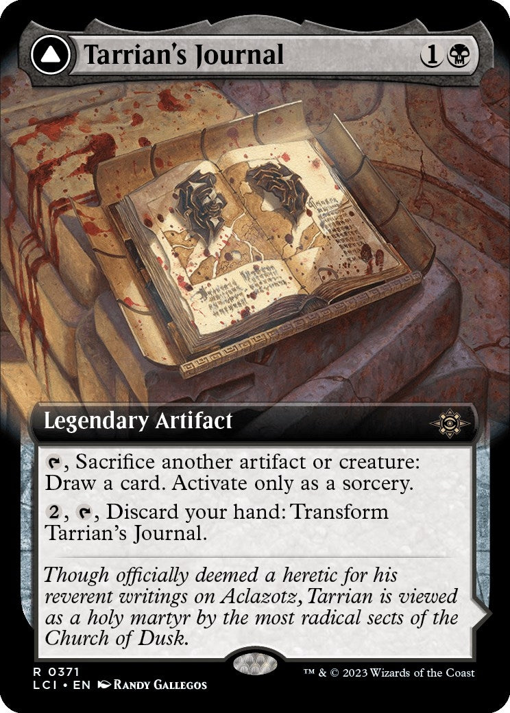Tarrian's Journal (Extended Art) (371) (The Lost Caverns of Ixalan)