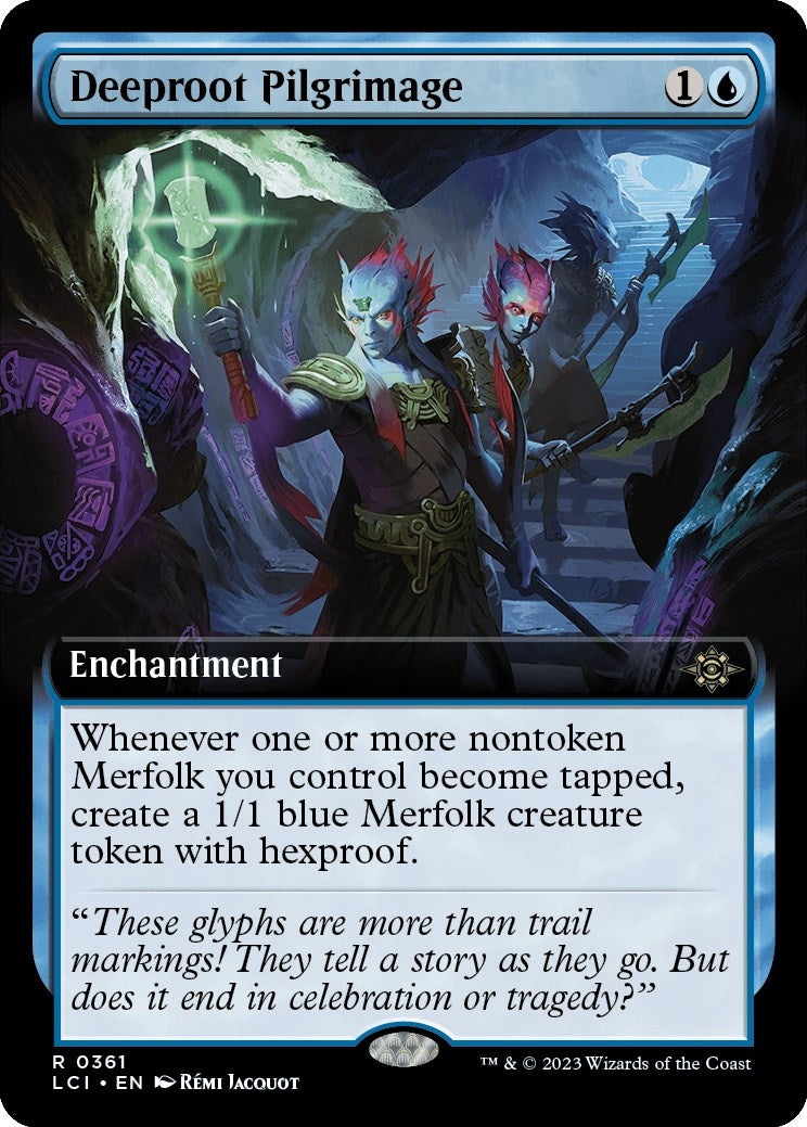 Deeproot Pilgrimage (Extended Art) (361) (The Lost Caverns of Ixalan)