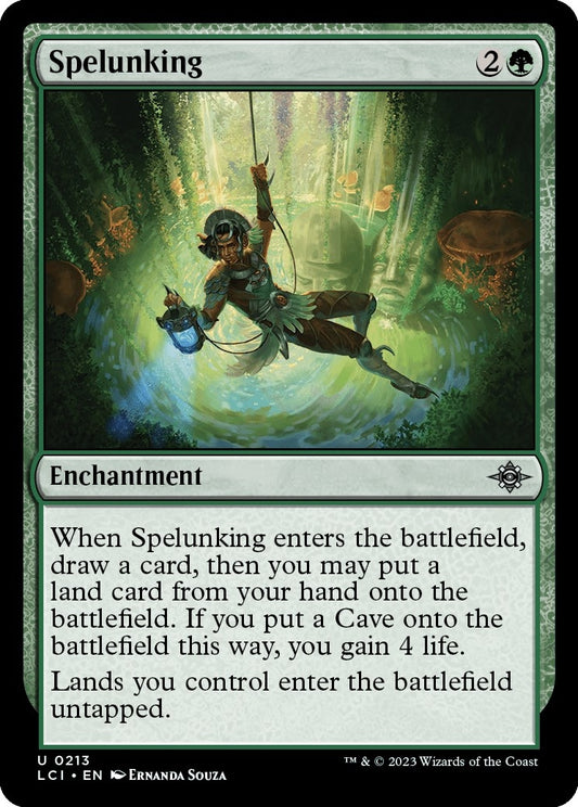 Spelunking (213) (The Lost Caverns of Ixalan)