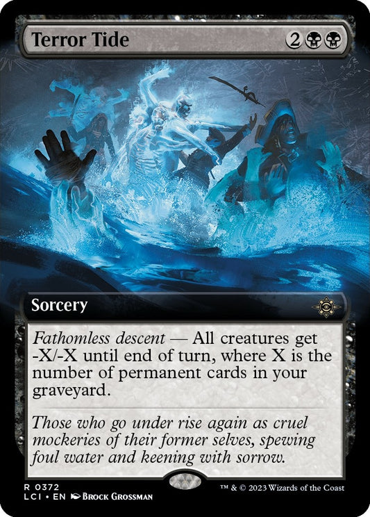 Terror Tide (Extended Art) (372) (The Lost Caverns of Ixalan)