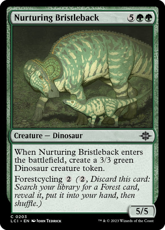 Nurturing Bristleback (203) (The Lost Caverns of Ixalan)