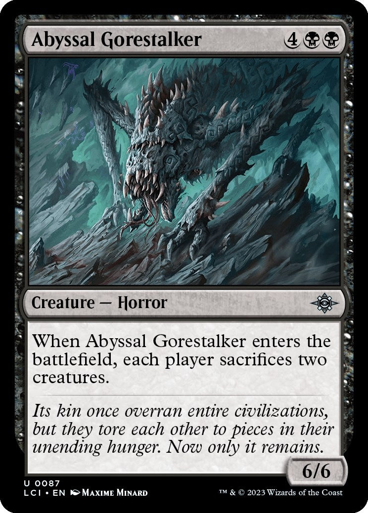 Abyssal Gorestalker (87) (The Lost Caverns of Ixalan)