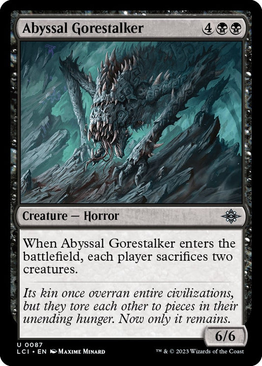 Abyssal Gorestalker (87) (The Lost Caverns of Ixalan)