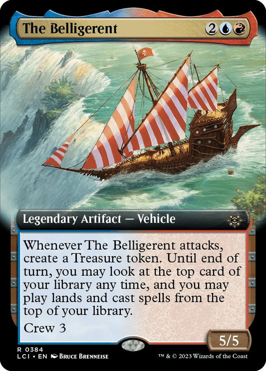 The Belligerent (Extended Art) (384) (The Lost Caverns of Ixalan)