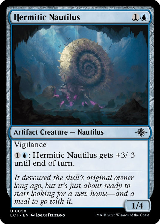 Hermitic Nautilus (58) (The Lost Caverns of Ixalan)