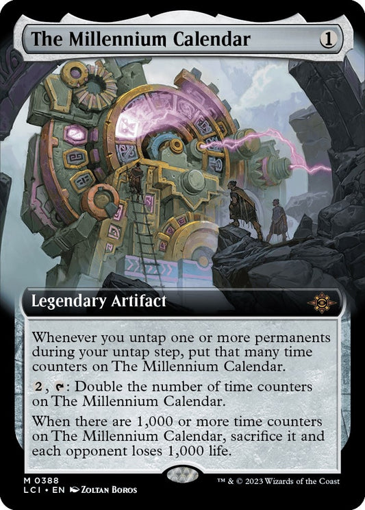 The Millennium Calendar (Extended Art) (388) (The Lost Caverns of Ixalan)