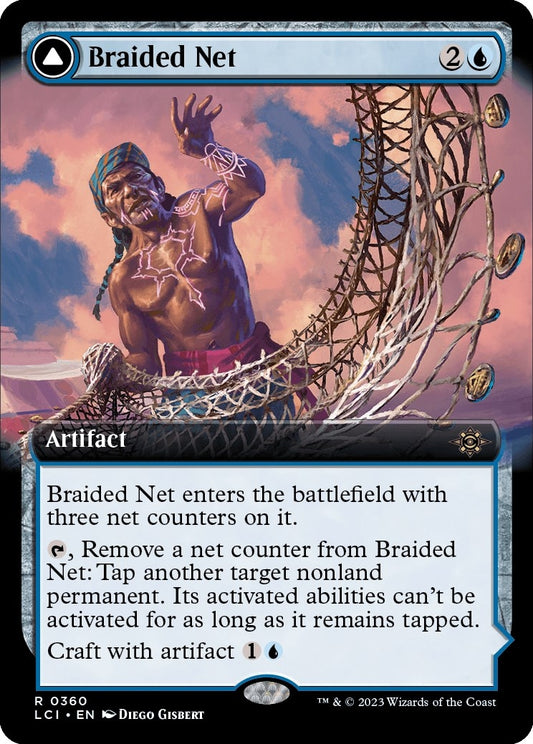 Braided Net (Extended Art) (360) (The Lost Caverns of Ixalan)