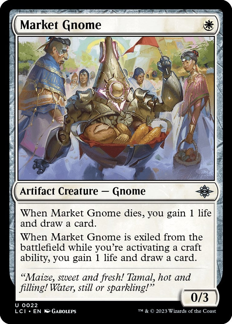 Market Gnome (22) (The Lost Caverns of Ixalan)