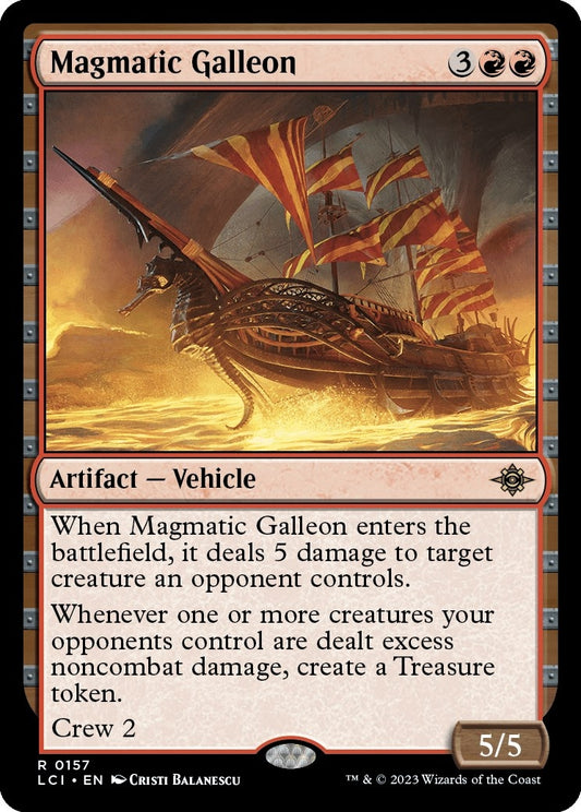 Magmatic Galleon (157) (The Lost Caverns of Ixalan)