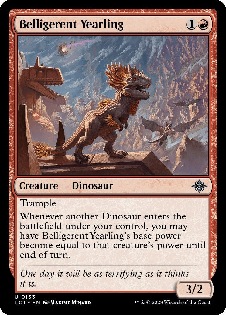 Belligerent Yearling (133) (The Lost Caverns of Ixalan)