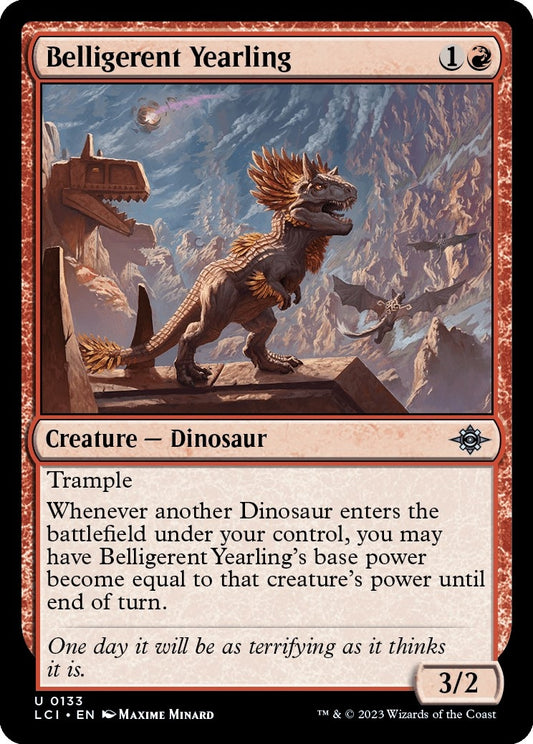Belligerent Yearling (133) (The Lost Caverns of Ixalan)