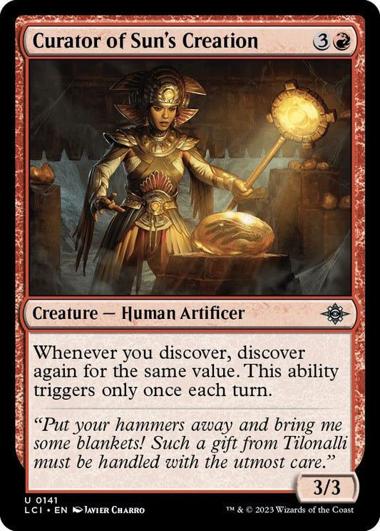 Curator of Sun's Creation (141) (The Lost Caverns of Ixalan)