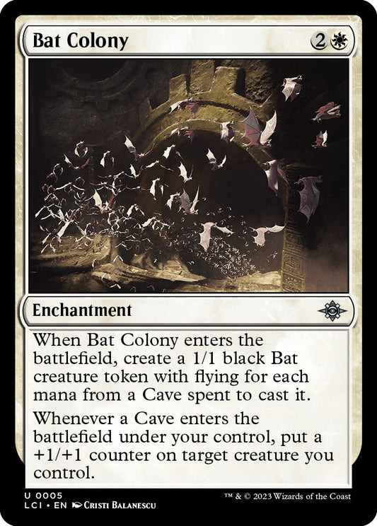 Bat Colony (5) (The Lost Caverns of Ixalan)