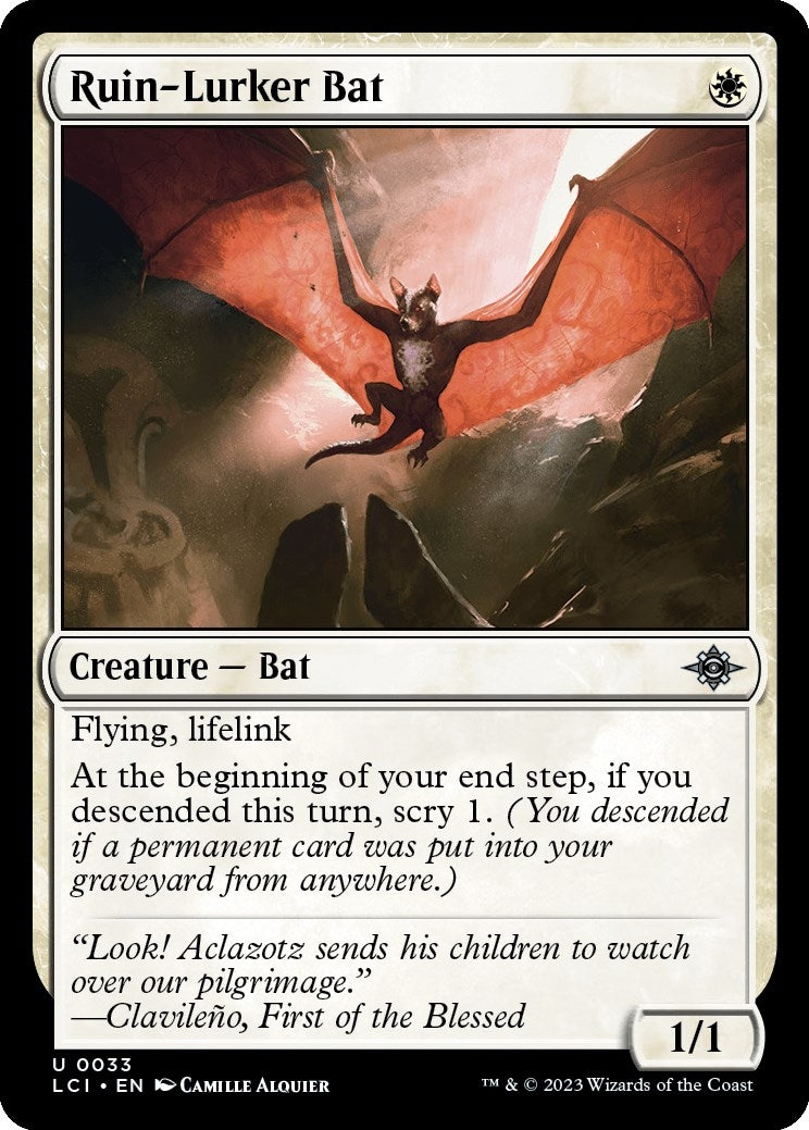 Ruin-Lurker Bat (33) (The Lost Caverns of Ixalan)