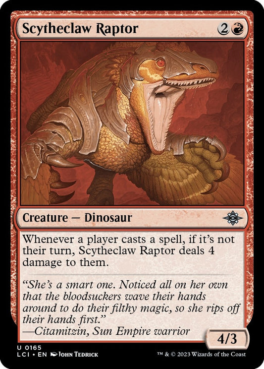 Scytheclaw Raptor (165) (The Lost Caverns of Ixalan)
