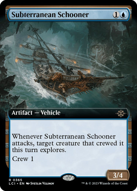 Subterranean Schooner (Extended Art) (365) (The Lost Caverns of Ixalan)
