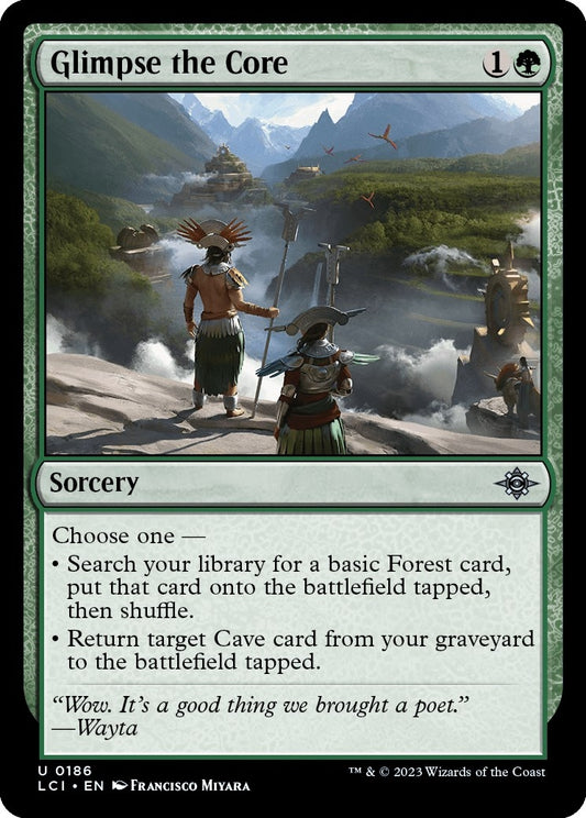 Glimpse the Core (186) (The Lost Caverns of Ixalan)