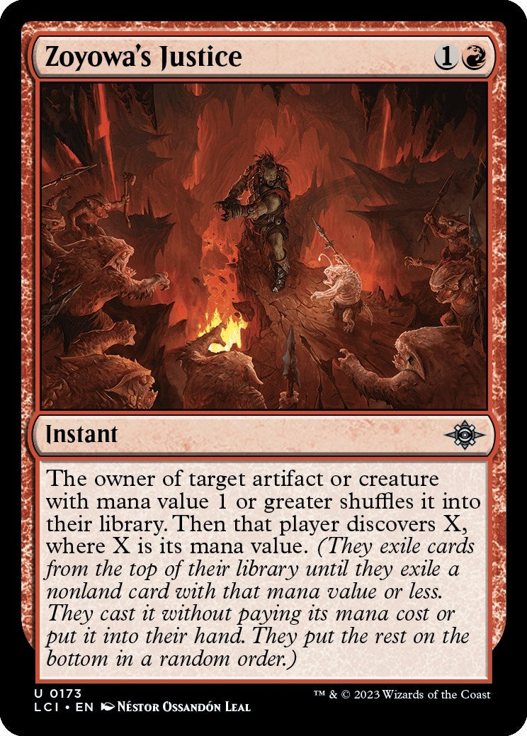 Zoyowa's Justice (173) (The Lost Caverns of Ixalan)