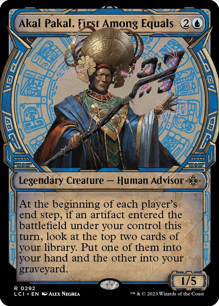 Akal Pakal, First Among Equals (Showcase) (292) (The Lost Caverns of Ixalan)