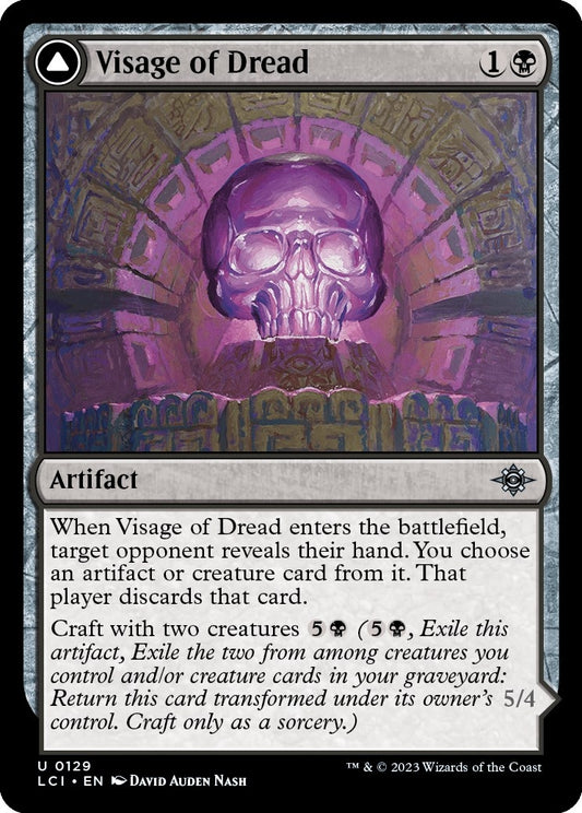 Visage of Dread (129) (The Lost Caverns of Ixalan)