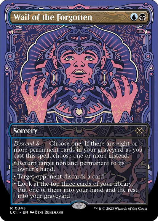 Wail of the Forgotten (Borderless) (343) (The Lost Caverns of Ixalan)