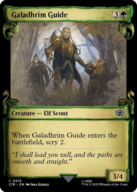 Galadhrim Guide (Showcase Scrolls) (619) (Universes Beyond: The Lord of the Rings: Tales of Middle-earth)