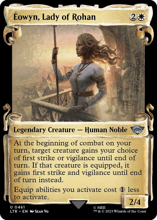Eowyn, Lady of Rohan (Showcase Scrolls) (461) (Universes Beyond: The Lord of the Rings: Tales of Middle-earth)