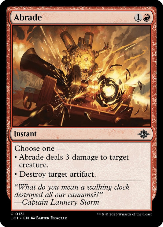 Abrade (131) (The Lost Caverns of Ixalan)