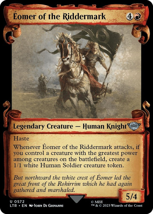 Eomer of the Riddermark (Showcase Scrolls) (572) (Universes Beyond: The Lord of the Rings: Tales of Middle-earth)