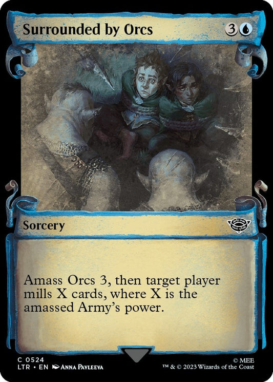 Surrounded by Orcs (Showcase Scrolls) (524) (Universes Beyond: The Lord of the Rings: Tales of Middle-earth)