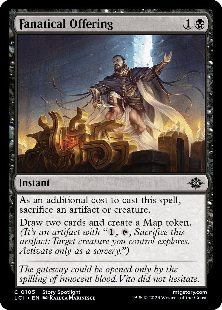 Fanatical Offering (105) (The Lost Caverns of Ixalan)