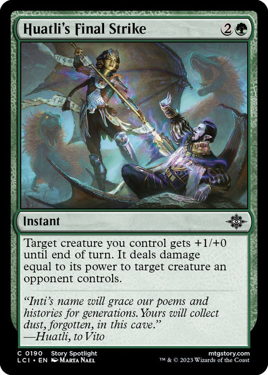 Huatli's Final Strike (190) (The Lost Caverns of Ixalan)