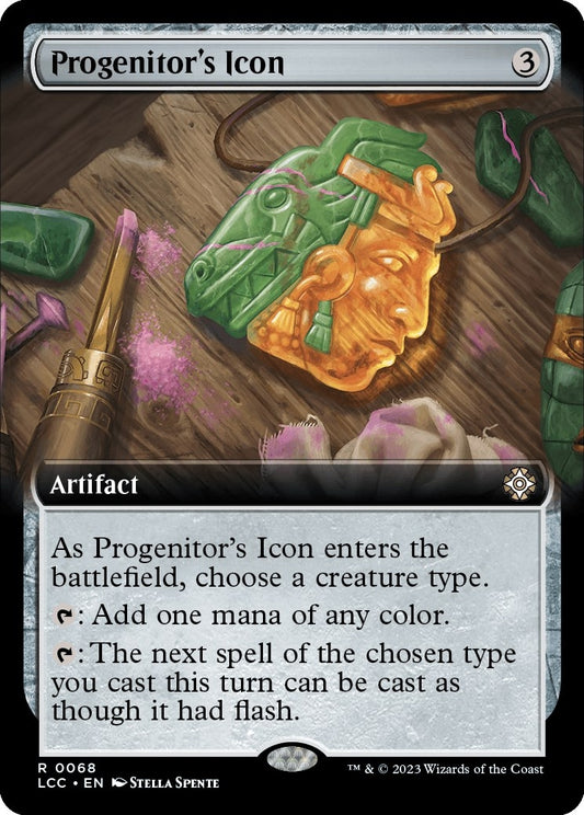 Progenitor's Icon (Extended Art) (68) (Commander: The Lost Caverns of Ixalan)