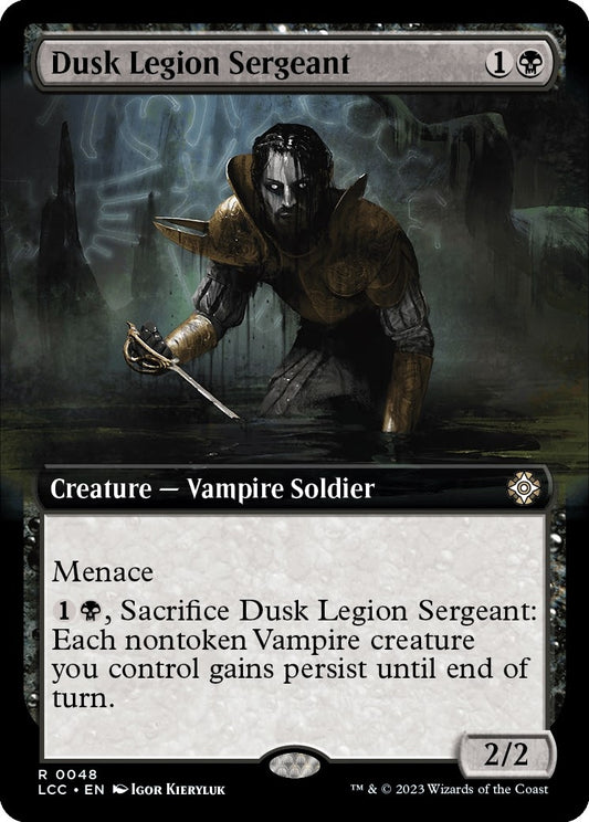 Dusk Legion Sergeant (Extended Art) (48) (Commander: The Lost Caverns of Ixalan)