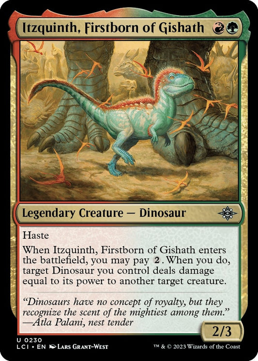 Itzquinth, Firstborn of Gishath (230) (The Lost Caverns of Ixalan)