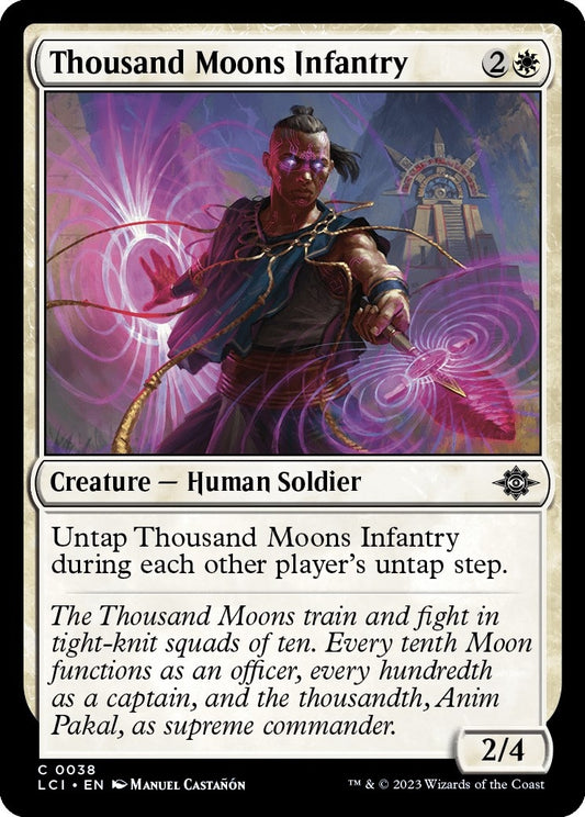 Thousand Moons Infantry (38) (The Lost Caverns of Ixalan)