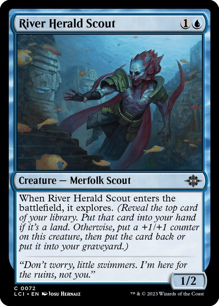 River Herald Scout (72) (The Lost Caverns of Ixalan)