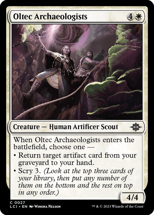 Oltec Archaeologists (27) (The Lost Caverns of Ixalan)