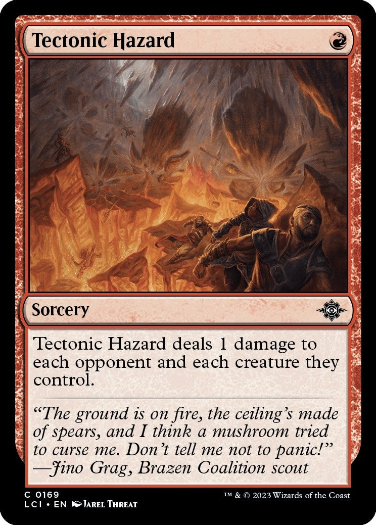Tectonic Hazard (169) (The Lost Caverns of Ixalan)