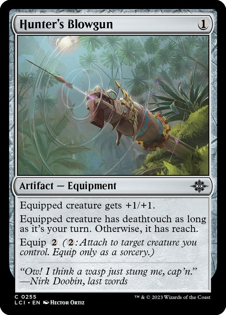 Hunter's Blowgun (255) (The Lost Caverns of Ixalan)