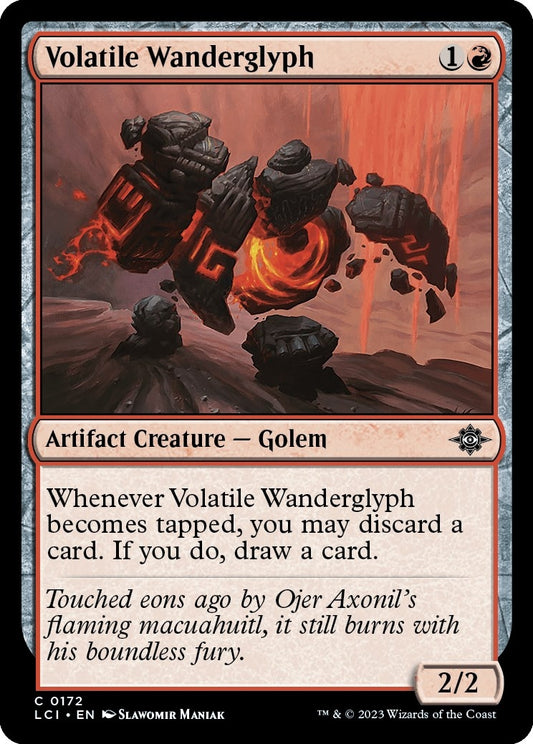 Volatile Wanderglyph (172) (The Lost Caverns of Ixalan)