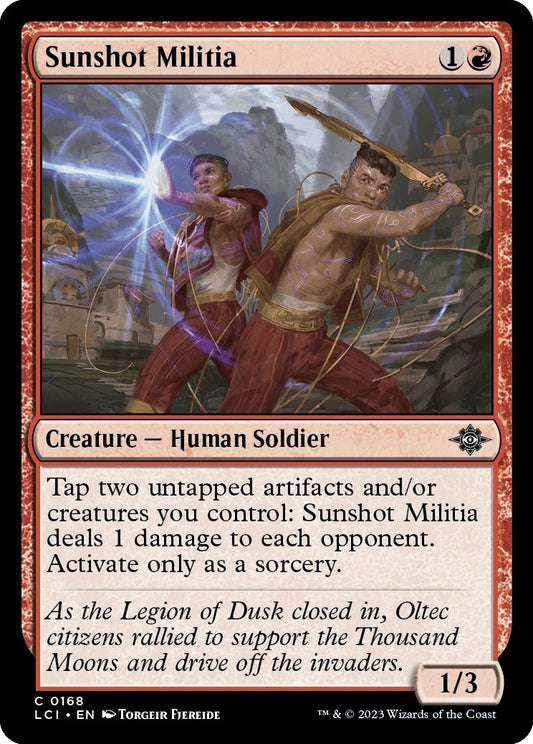 Sunshot Militia (168) (The Lost Caverns of Ixalan)