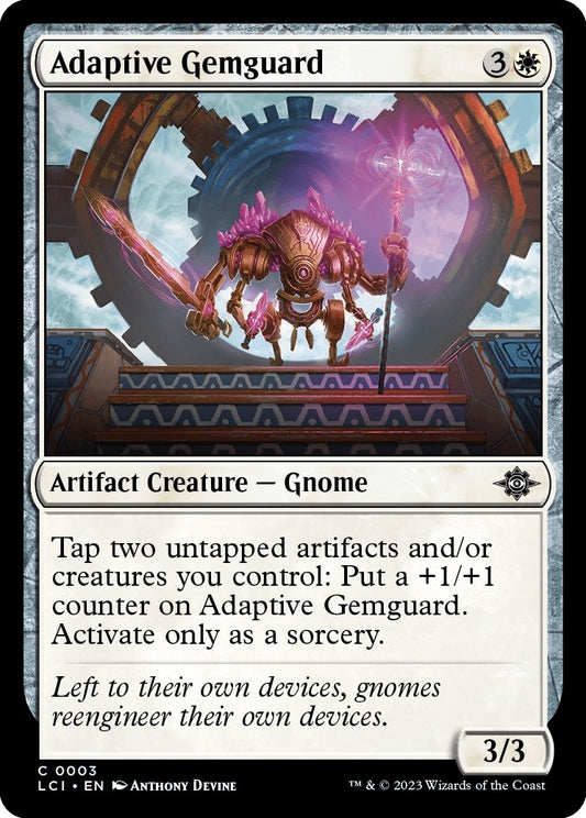 Adaptive Gemguard (3) (The Lost Caverns of Ixalan)
