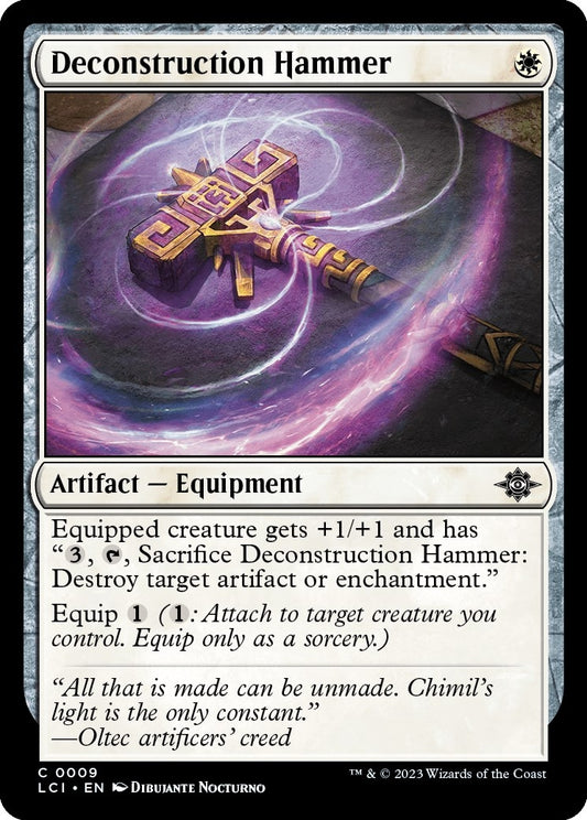 Deconstruction Hammer (9) (The Lost Caverns of Ixalan)