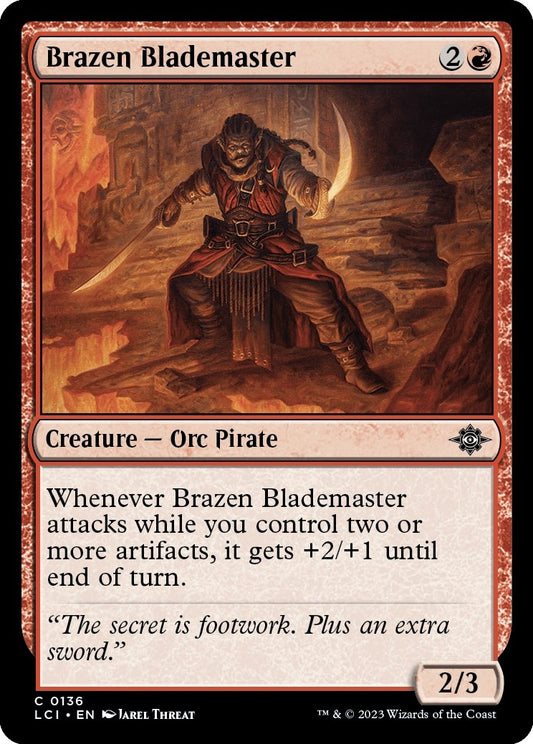 Brazen Blademaster (136) (The Lost Caverns of Ixalan)