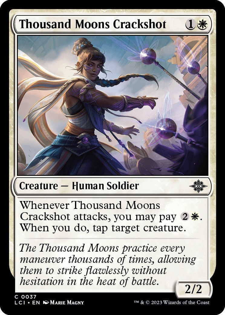 Thousand Moons Crackshot (37) (The Lost Caverns of Ixalan)