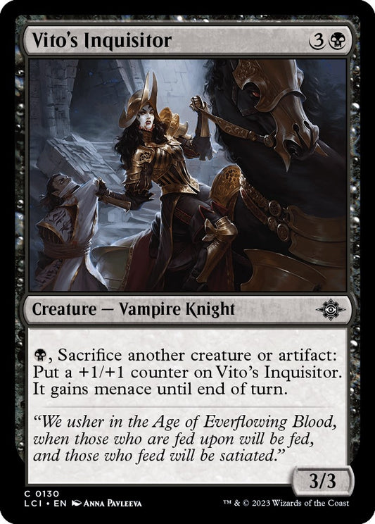 Vito's Inquisitor (130) (The Lost Caverns of Ixalan)